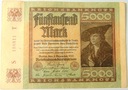 Niemcy 1922 5000 Marek
