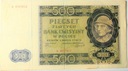 1940 500 zł Pięćset Złotych seria A Góral