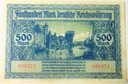 Niemcy 500 Marek 1922