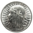 2 zł złote 1933 Głowa kobiety Polonia SREBRO
