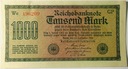 Niemcy 1922 1000 Marek