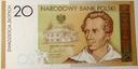 2009 20 zł złotych Juliusz Słowacki