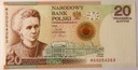 2011 20 zł złotych Maria Skłodowska-Curie