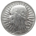 5 zł złotych 1933 Głowa kobiety Polonia SREBRO