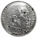 Niemcy 5 Marek 1938 Hindenburg SREBRO