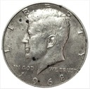 USA 1/2 Dolara Half Dollar 1968 Kennedy SREBRO