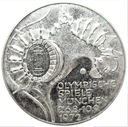 Niemcy 10 marek 1972 Monachium stadion SREBRO