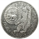 Niemcy 10 Marek Mark SREBRO 1987 Berlin 750 lat