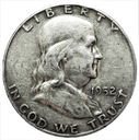 USA 1/2 Dolara 1952 Half Dollar SREBRO Washington
