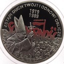 10 zł złotych 2009 Solidarność Jan Paweł II