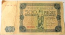 1947 500 zł złotych, seria D4 RZADKI