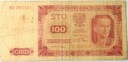 1948 100 zł Sto Złotych, seria HB