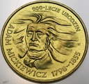 2 zł złote 1998 Adam Mickiewicz