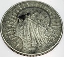 5 zł złotych 1933 Głowa kobiety Polonia SREBRO