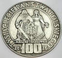 100 zł złotych 1966 Mieszko Dąbrówka Millenium