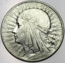 5 zł złotych 1934 Głowa Kobiety Babka Polonia