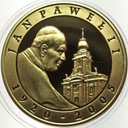 10 zł złotych 2005 Jan Paweł II SREBRO AU