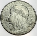 10 zł złotych 1932 Głowa kobiety Polonia SREBRO