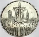 100000 zł złotych 1990 Solidarność TYP A SREBRO