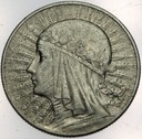 5 zł złotych 1932 Głowa kobiety Polonia SREBRO