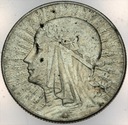 5 zł złotych 1933 Głowa kobiety Polonia SREBRO
