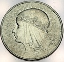 10 zł złotych 1932 Głowa kobiety Polonia SREBRO