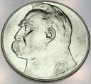 10 zł złotych 1936 Józef Piłsudski SREBRO