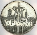 100000 zł złotych 1990 Solidarność TYP A SREBRO