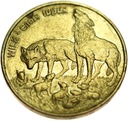 2 zł złote 1999 Wilk Wilki