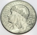 10 zł złotych 1932 Głowa kobiety Polonia SREBRO