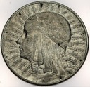 5 zł złotych 1933 Głowa kobiety Polonia SREBRO