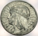 10 zł złotych 1932 Głowa kobiety Polonia SREBRO (2