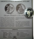 USA 1 Dolar 1983 Olimpiada Los Angeles SREBRO