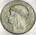 10 zł złotych 1932 Głowa kobiety Polonia SREBRO