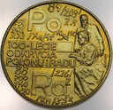 2 zł złote 1998 Skłodowska Polon i rad