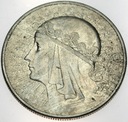 10 zł złotych 1932 Głowa kobiety Polonia SREBRO