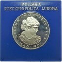 100 zł złotych 1975 Helena Modrzejewska SREBRO