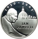 10 zł złotych 2005 Jan Paweł II SREBRO