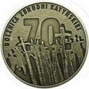 10 zł złotych 2010 Katyń 70 r Zbrodni Katyńskiej