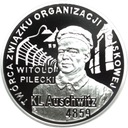 10 zł złotych 2010 Auschwitz Witold Pilecki