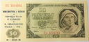 1948 20 zł Dwadzieścia Złotych seria EL NADRUK (2)