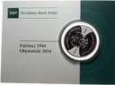 20 zł złotych 2014 Patrioci 1944 Obywatele (1)