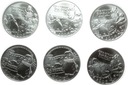Łódź 6 x 26 Łódek Pingwin SREBRO