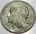 5 zł złotych 1932 Głowa kobiety Polonia SREBRO