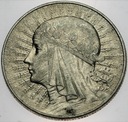 5 zł złotych 1934 Głowa kobiety Polonia SREBRO