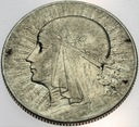 5 zł złotych 1933 Głowa kobiety Polonia SREBRO