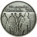 10 zł złotych 2000 Grudzień 30 Rocznica Grudnia 70