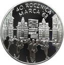 10 zł złotych 2008 40 rocznica marca '68