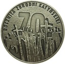 10 zł złotych 2010 Katyń 70 r Zbrodni Katyńskiej