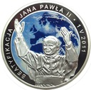 20 zł złotych 2011 Beatyfikacja Jana Pawła II